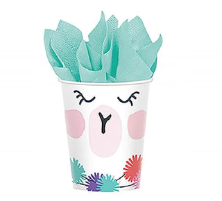 Amscan | Llama Fun Cups | Llama Party Theme & Supplies