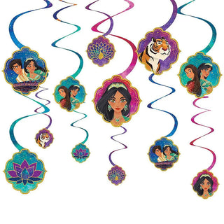Aladdin Swirl Decorations | Aladdin Party Supplies