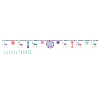 Amscan | Llama Fun Add an Age Banner | Llama Party Theme & Supplies