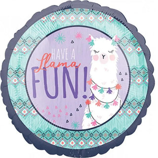 Anagram | Llama Fun Foil Balloon | Llama Party Theme & Supplies
