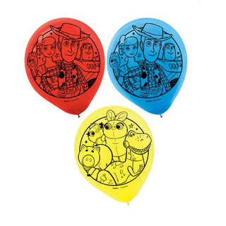 Amscan | Toy Story Balloons - Pack of 6 | Toy Story Party Theme & Supplies