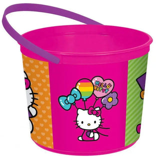 Amscan | Hello Kitty Rainbow Treat Container | Hello Kitty Party Theme & Supplies