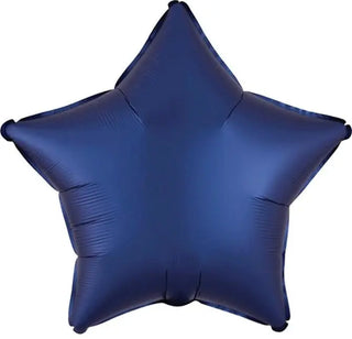 Satin Luxe Navy Star Foil Balloon