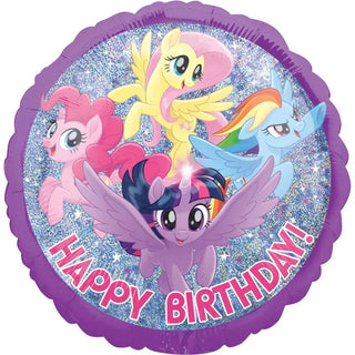 My Little Pony Holographic Foil Balloon | My Little Pony Theme & Supplies