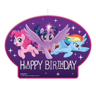 Amscan | My Little Pony Friendship Adventure Candle | My Little Pony Party Theme & Supplies |