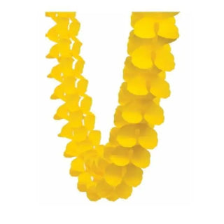 Five Star Honeycomb Garland - Yellow