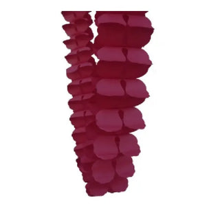 Five Star Honeycomb Garland - Wild Berry