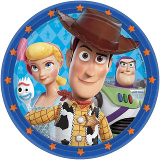 Toy Story 4 Plates - Dinner 8 Pkt