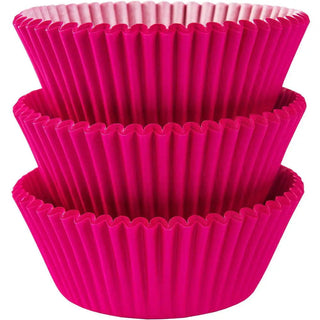 Bright Pink Cupcake Cases | Pink Cake Supplies