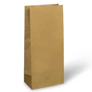 Paper Pak | Metallic Gold Paper Party Bags - Packet of 12