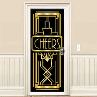 Roaring 20's Cheers Door Cover