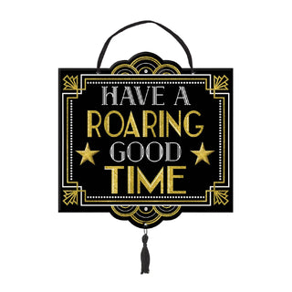 Roaring 20's Deluxe Wooden Sign