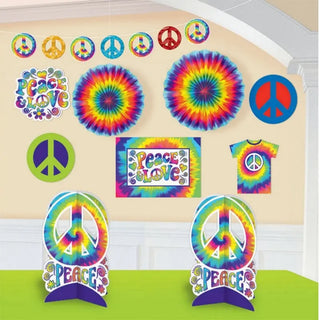 Feeling Groovy Room Decorating Kit | 80's Party Theme & Supplies