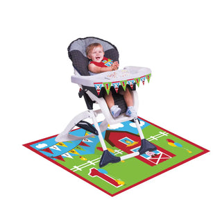 Farmhouse Fun 1st Birthday High Chair Decoration Kit