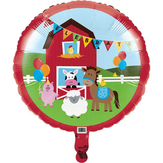 Farmhouse Fun Foil Balloon