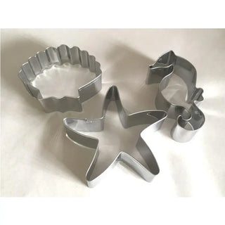 The Studio Workshop | Cookie Cutter Set - Under the Sea | Mermaid Party Theme & Supplies