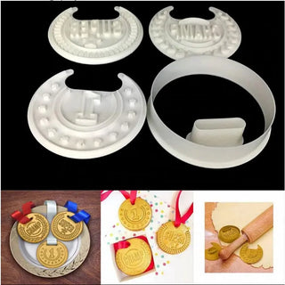 Sports Medal Cookie Cutter Set | Sport Party Theme & Supplies | TSW