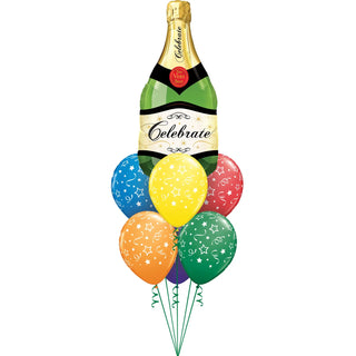Champagne Balloon Bouquet | Congratulations Gifts NZ