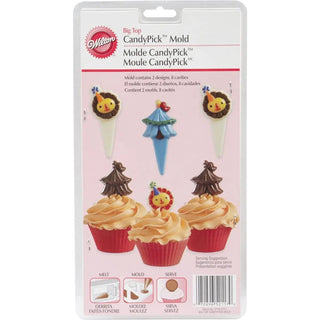 Wilton | Big Top Chocolate Candy Pick Mould | Circus Party Supplies