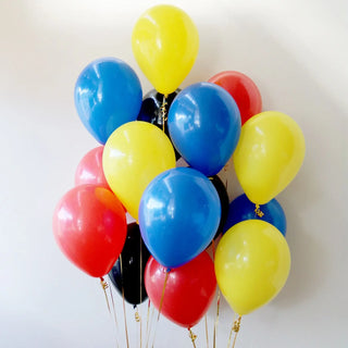 Pack of 15 Latex Balloons - Super Hero