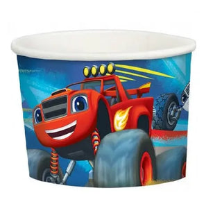 Amscan | Blaze & The Monster Machines Treat Cups | Blaze & The Monster Machines Party Theme & Supplies