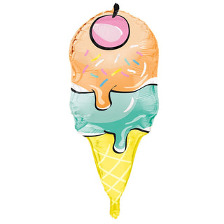 Ice Cream Party | Supershape Foil Balloon | Ice Cream Balloon