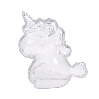 Clear Unicorn Container | Unicorn Party Supplies NZ