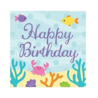 Party Creations | Mermaid Friends Napkins | Mermaid Party Theme & Supplies