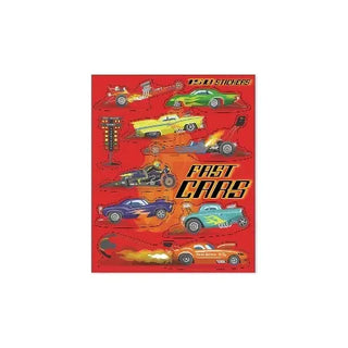 Fast Cars | Hot Rods | Red Sticker Book