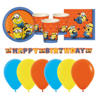 Minions Party Essentials for 8 - SAVE 40%