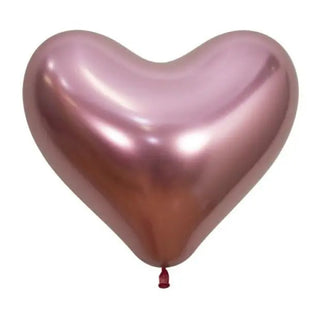 Reflex Pink Heart Shaped Balloon