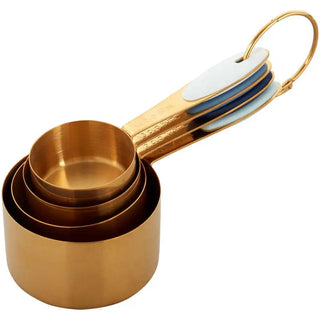 Wilton | blue and gold nesting measuring cups 