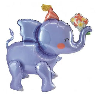 Elephant Standing Airz Balloon | Safari Animal Party Supplies NZ