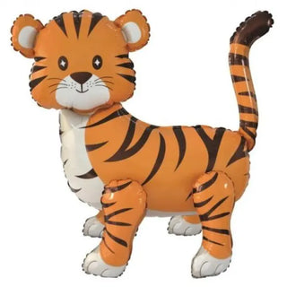 Tiger Standing Airz Balloon | Jungle Animal Party Supplies NZ