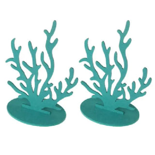 Mini Green Coral Centrepieces | Under the Sea Party Theme & Supplies