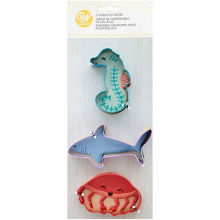 Wilton | Under the Sea Cookie Cutter Set | Under the Sea Party Supplies NZ