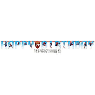 Spiderman Birthday Banner | Spiderman Party Supplies