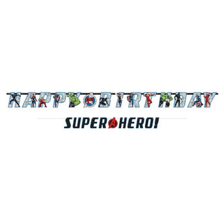 Marvel Avengers Birthday Banner | Avengers Party Supplies