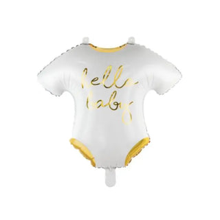 unknown | baby romper hello baby supershape foil balloon | baby shower party supplies
