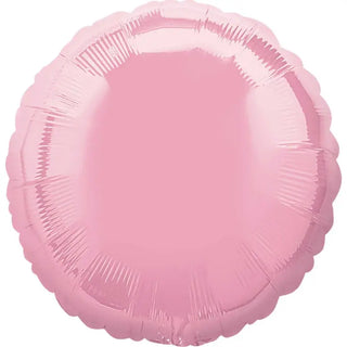 Iridescent Pearl Pink Round Foil Balloon | Princess Party Theme & Supplies | Amscan