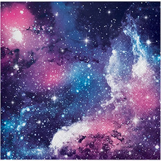 Creative Converting | Galaxy napkins - beverage | Space party supplies