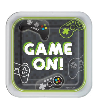 Level Up Gaming Plates | Gaming Party Supplies NZ
