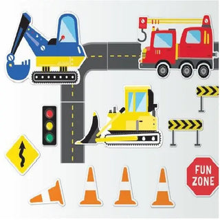 Construction Wall Decorations | Construction Party Theme & Supplies | Artwrap