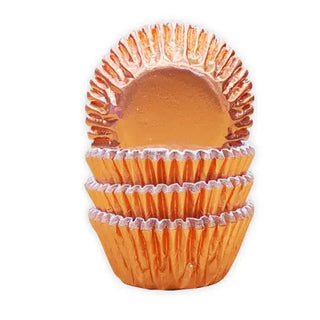 Wilton Mini Rose Gold Foil Cupcake Papers