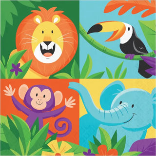 Jungle Safari Napkins - Lunch | Jungle Safari Party Theme & Supplies | Creative Converting 