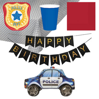 Police Party Essentials for 8 - SAVE 10%