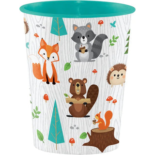 Wild One Woodland Animal Keepsake Cup | Woodland Party Supplies