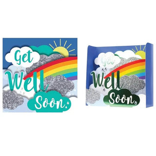 Get Well Soon Card - Paper Pop up Card