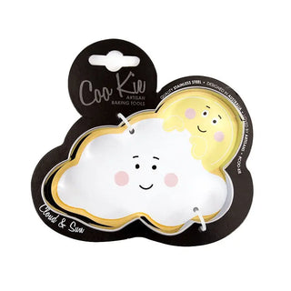 Coo Kie | Cloud and sun cookie cutter | Baby Shower Supplies