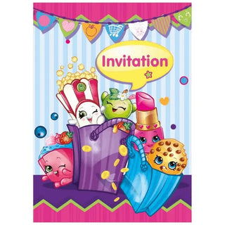 Shopkins Birthday Invitations | Shopkins Party Theme & Supplies | Unique